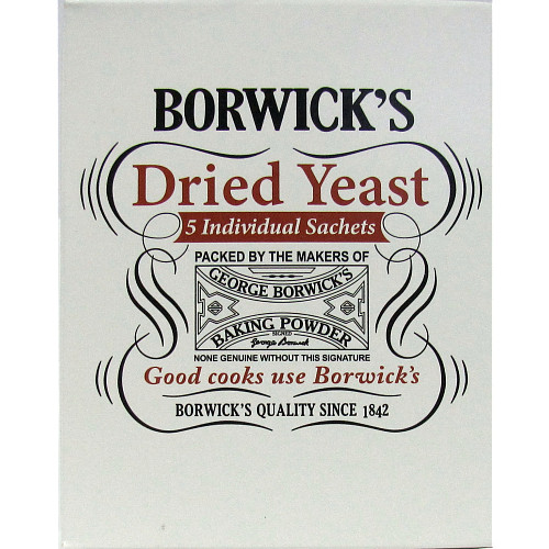 Borwick's Dried Yeast 30g (5 x 6g)