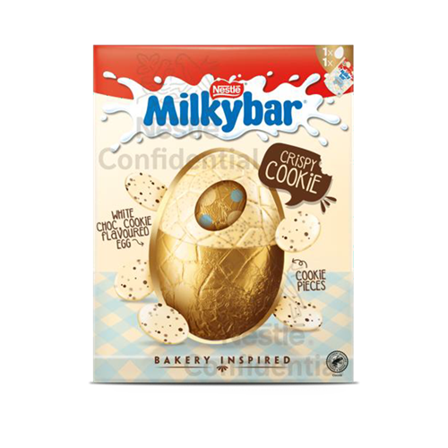 Milkybar Crispy Cookie Giant Egg 236g NEW