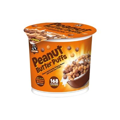 Inventure Peanut Butter Puffs Cereal Cup 40g