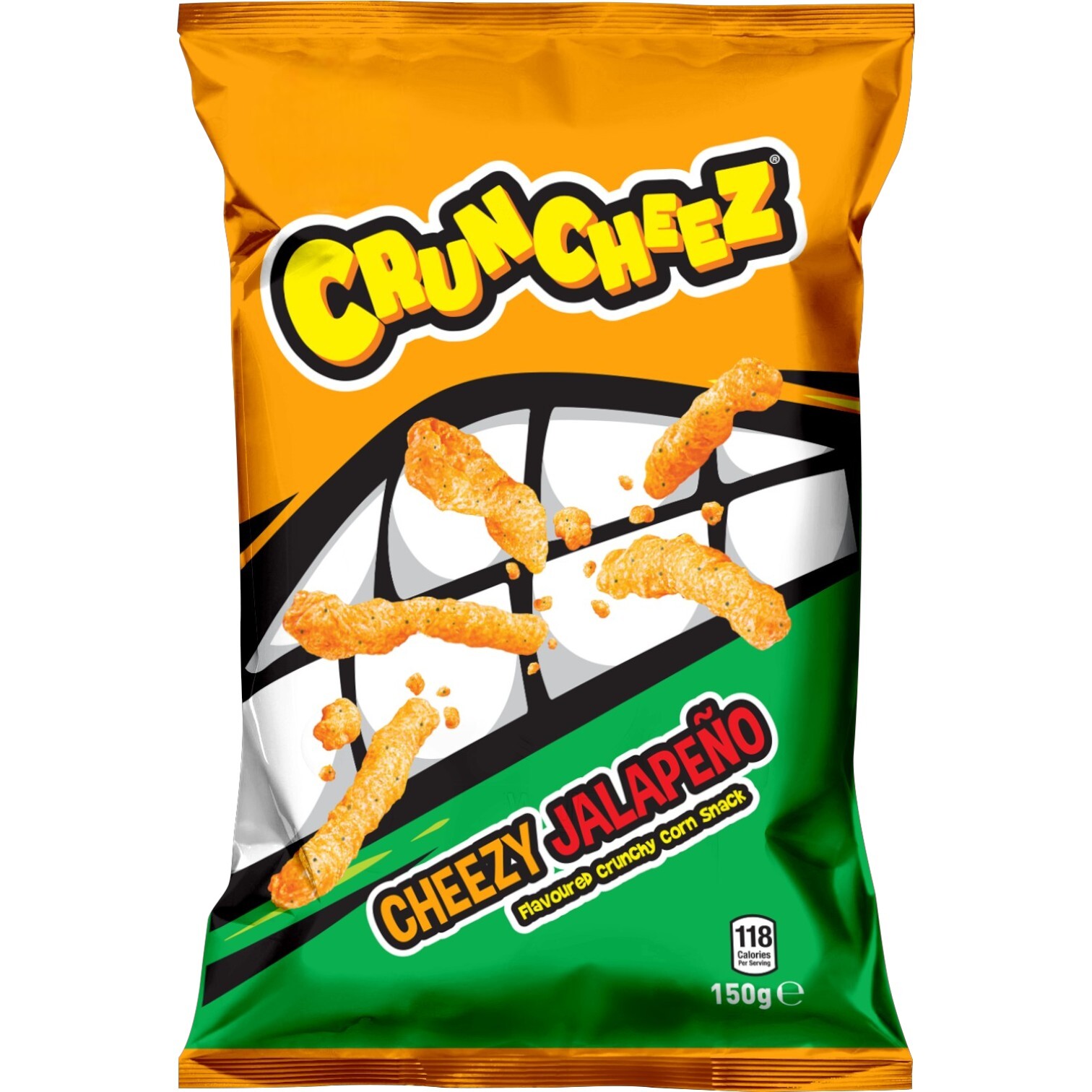 Inventure Cruncheez Cheezy Jalapeno 30g