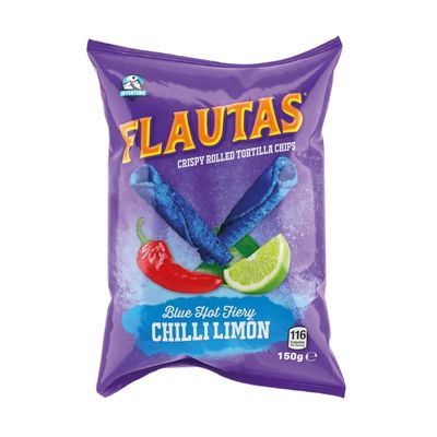 Inventure Flautas Blue Hot Fiery Chilli Limon 150g