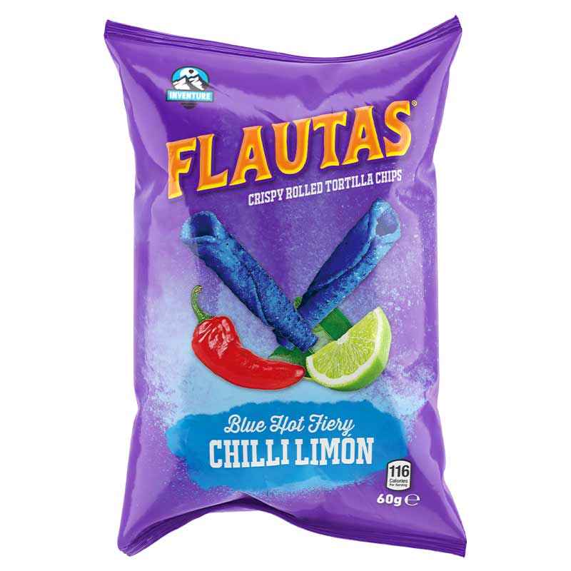 Inventure Flautas Blue Hot Fiery Chilli Limon 60g