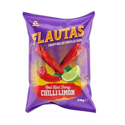 Inventure Flautas Blue Hot Fiery Chilli Limon 28g