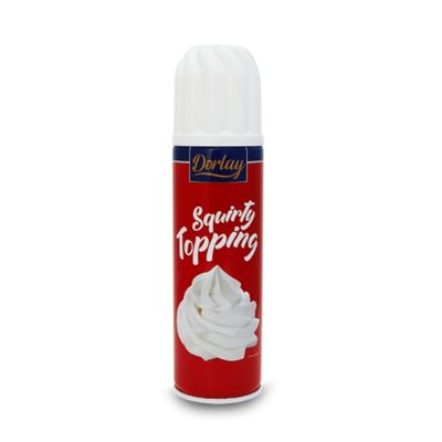 Dorlay Squirty Topping UHT Aerosol Cream 250g