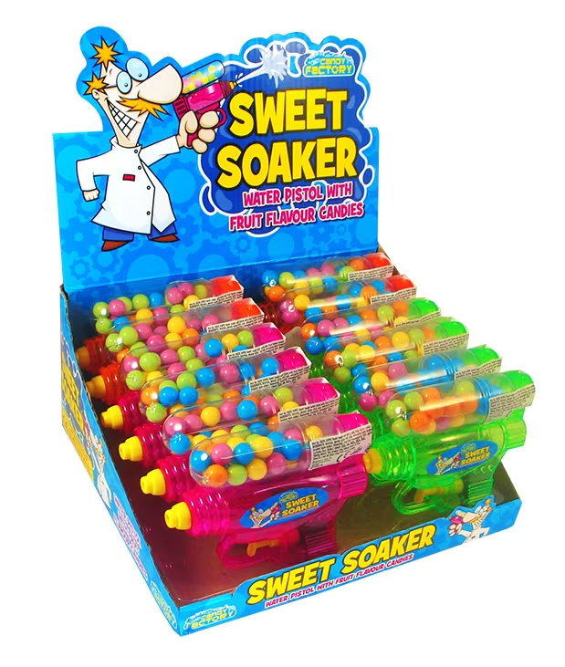 Crazy Candy Factory Sweet Soaker Toy & Candy 18g