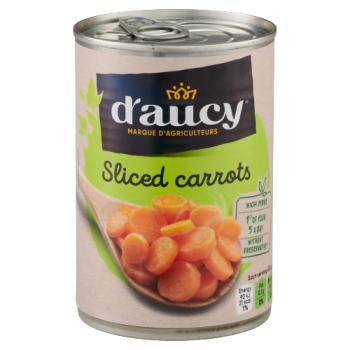 DAucy Sliced Carrots 400g