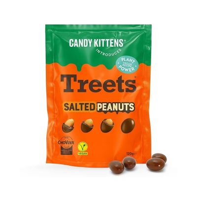 Candy Kittens Treets Salted Peanuts 120g