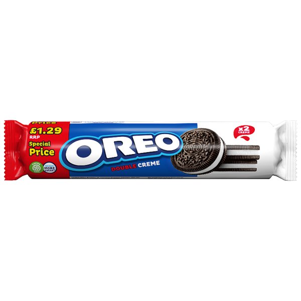 (DELIST) Oreo Double Creme PM £1.29 157g (HS)