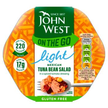 John West On The Go Light Mexican Tuna Bean Salad 220g
