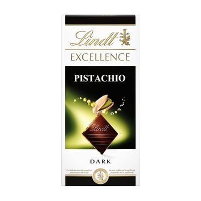 (DELIST) Lindt Excellence Dark Pistachio 100g NEW