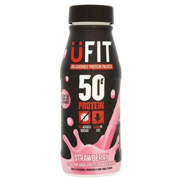 UFIT Pro Protein Shake Drink Strawberry 50g 500ml