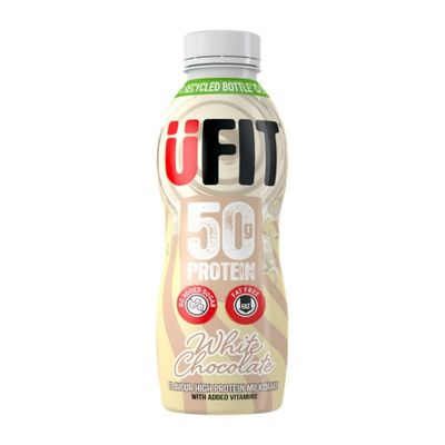 UFIT Pro Protein Shake Drink White Chocolate 50g 500ml