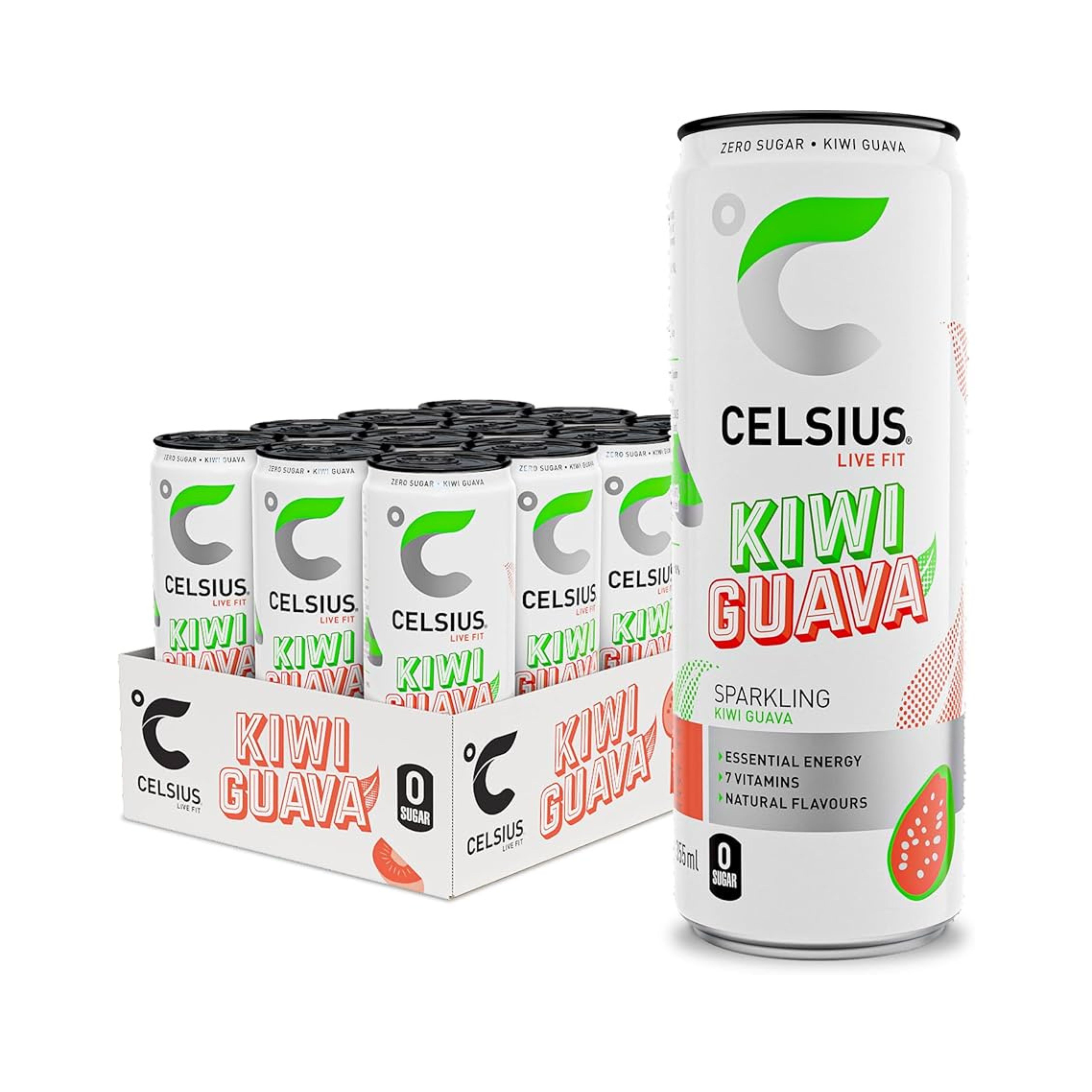 Celsius Kiwi Guava 335ml