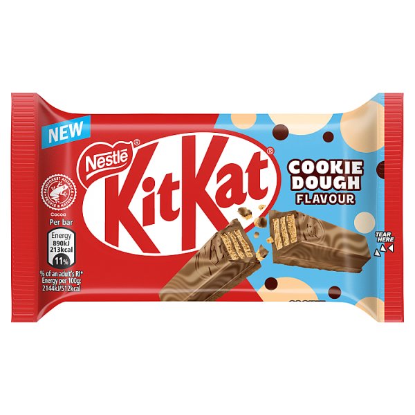 KitKat 4 Finger Cookie Dough 41.5g NEW