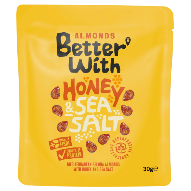 Better With Honey & Sea Salt Almonds 30g