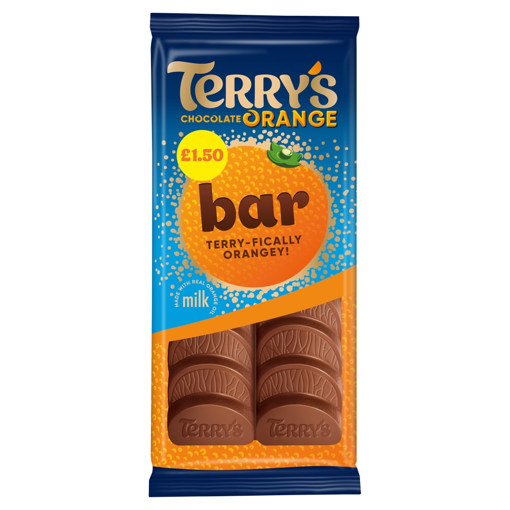 Terrys Chocolate Orange Tablet PM £1.50 90g NEW