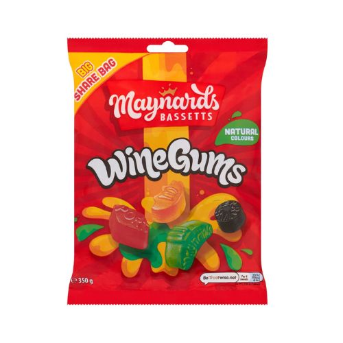 Maynards Bassetts Wine Gums Bag 350g