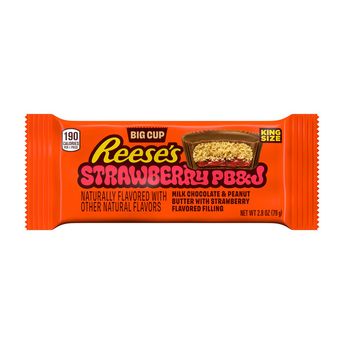 USA Reeses PB&J Strawberry Big Cup 16pk (16 x 79g) NEW