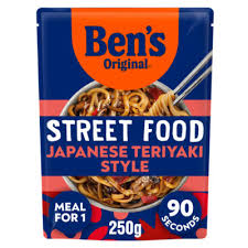 Bens Original Street Food Japanese Sweet Teriyaki Style 252g NEW