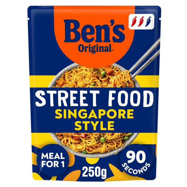 Bens Original Street Food Singapore Style 250g NEW