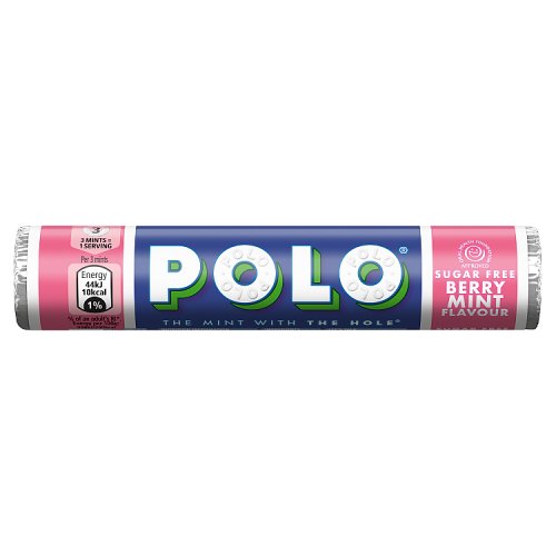Polo Sugar Free Berry Tube 33.4g NEW