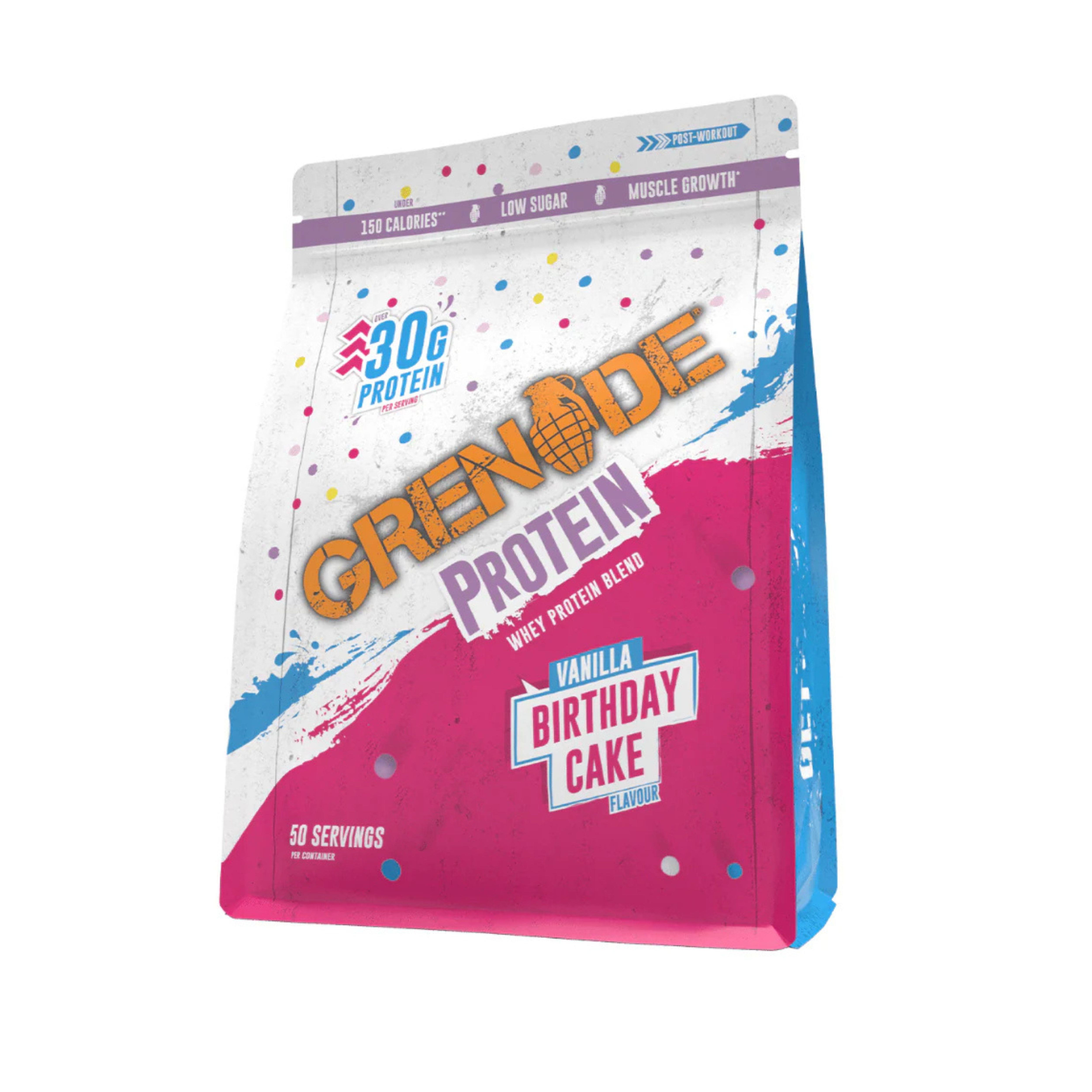 Grenade Protein Powder Birthday Cake 2kg