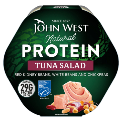 John West Natural Protein Tuna Red Kidney Beans 220g