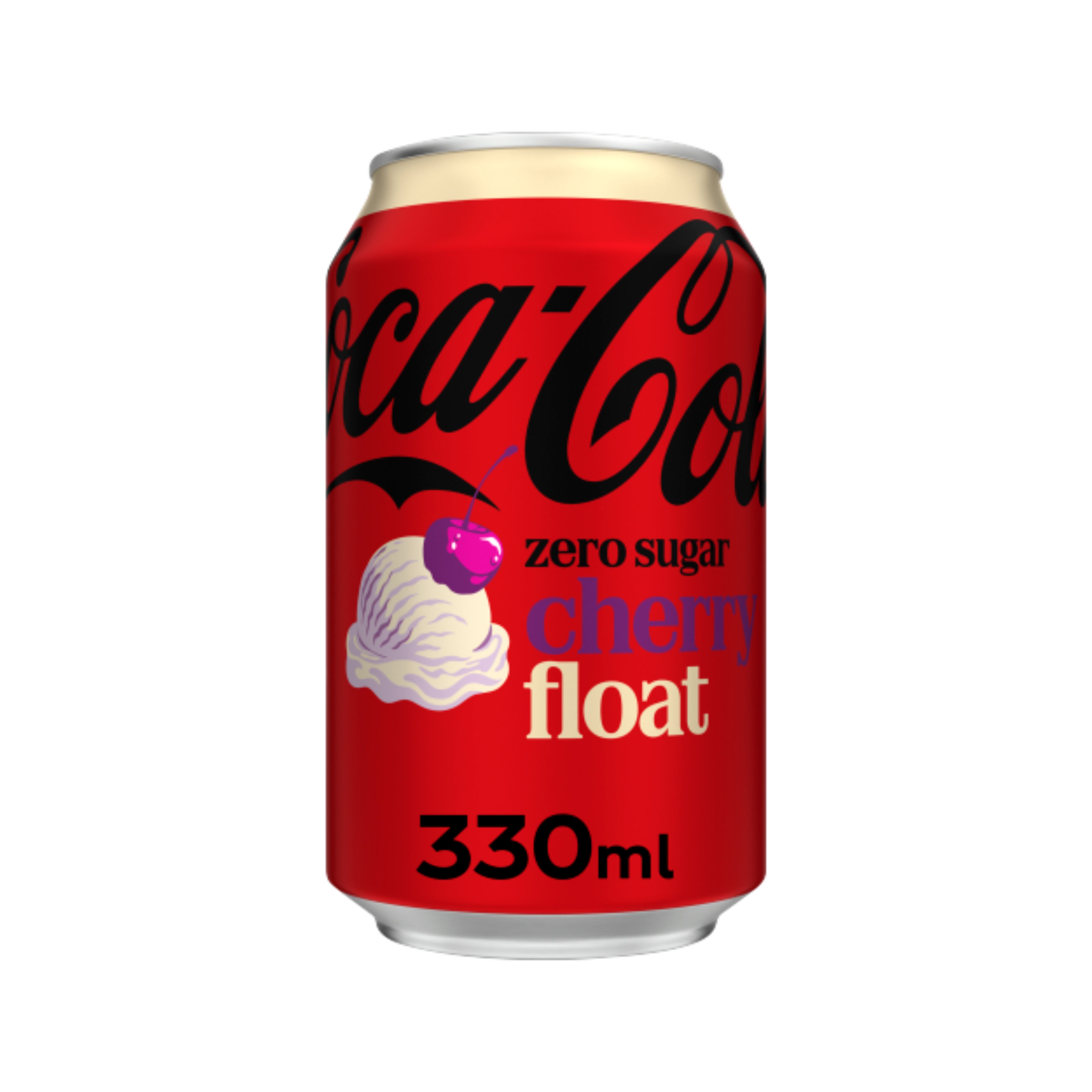 (DISCONTINUED) Coca Cola Zero Cherry Float 330ml NEW (BW)