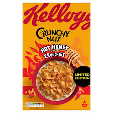 Kelloggs Crunchy Nut Hot Honey Ltd 420g NEW (HS)