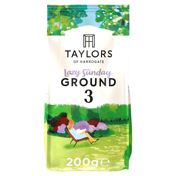 Taylors of Harrogate Lazy Sunday Ground Roast Coffee 200g (HS)