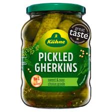 Kuhne Pickled Gherkins 330g (HS)