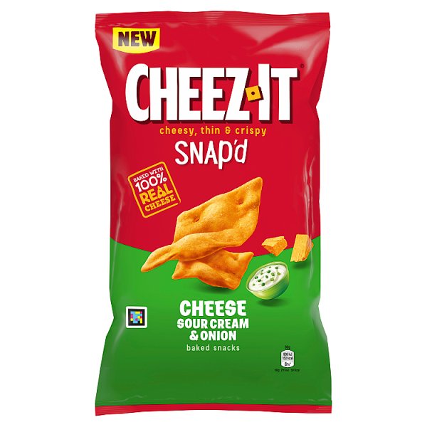 Cheez It Snapd Sour Cream & Cheese 120g (HS)