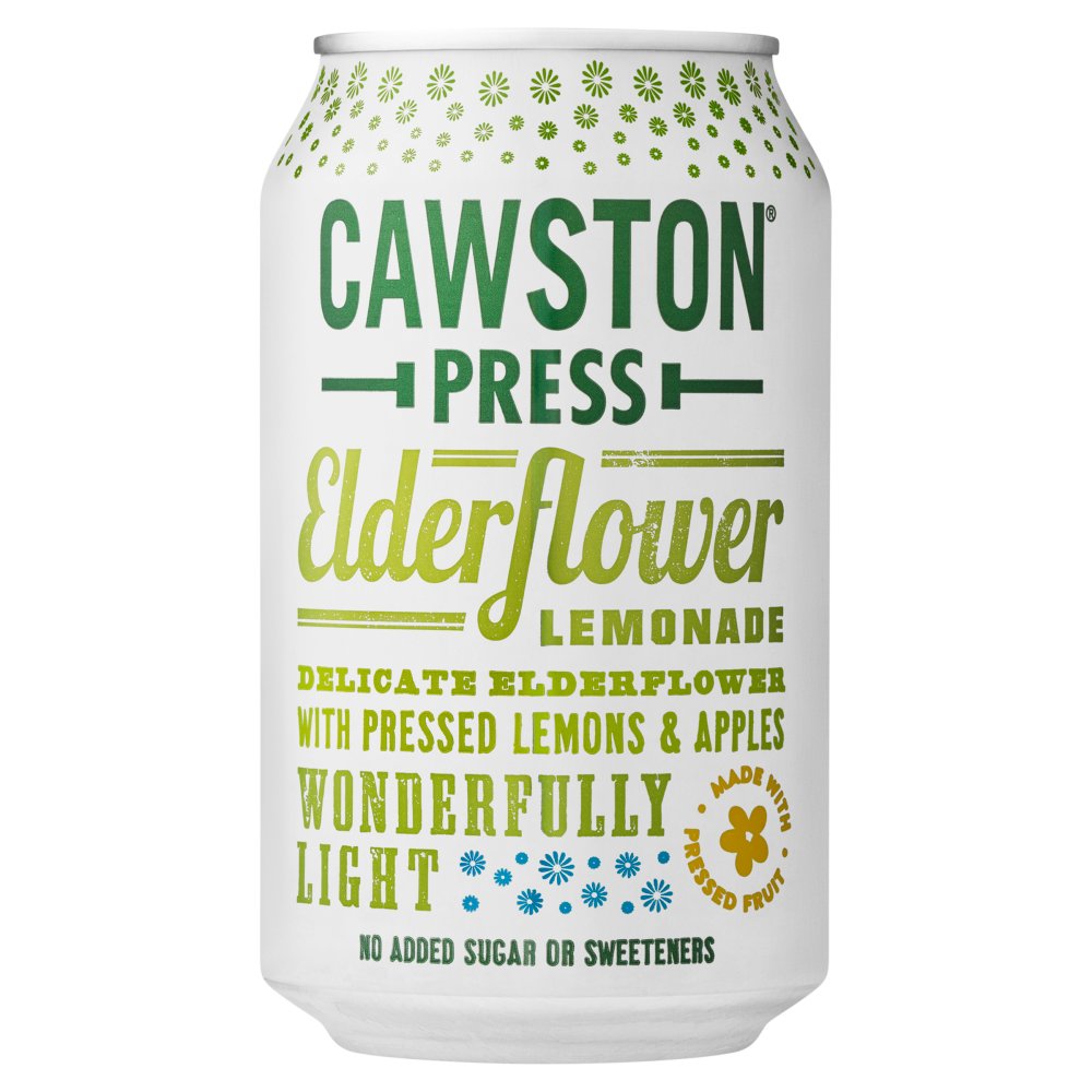 Cawston Press Sparkling Elderflower Lemonade 330ml (HS)