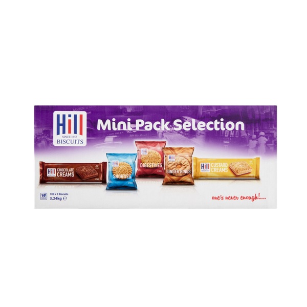 Hill Biscuits Mini Pack Selection 3.24kg