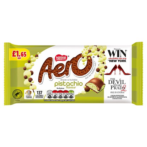 Aero Pistachio Sharing Block PM £1.65 90g NEW