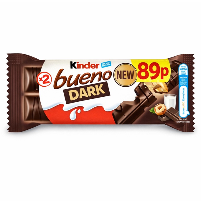 Kinder Bueno Dark PM 89p 43g NEW