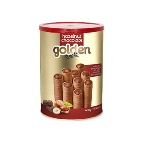 Golden Treat Wafer Roll Hazelnut 200g