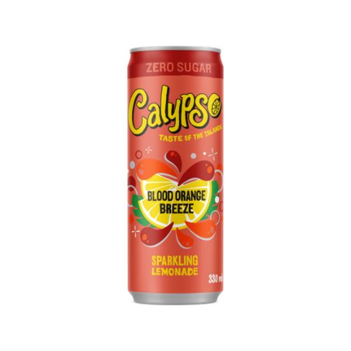 Calypso Blood Orange Breeze Lemonade 330ml NEW
