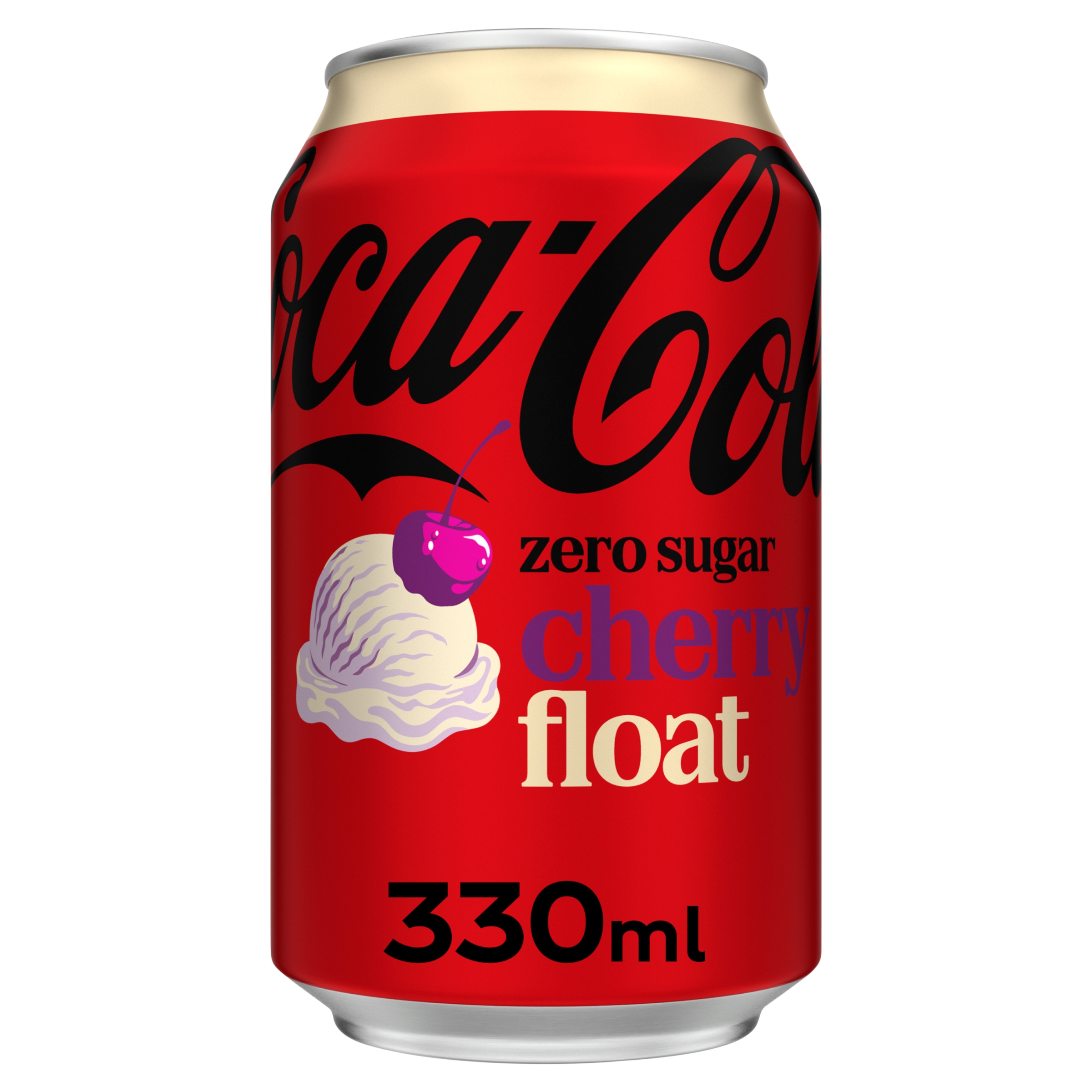 Coca Cola Zero Cherry Float 330ml NEW