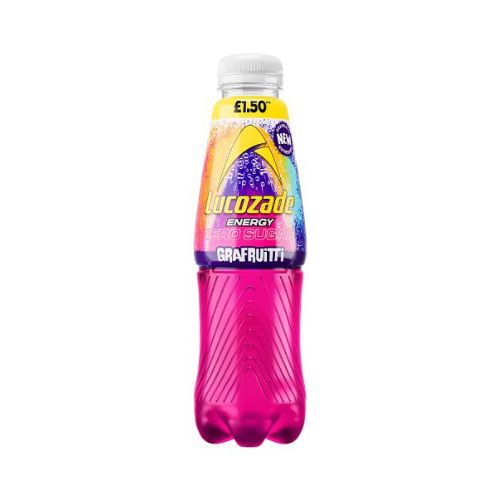 Lucozade Energy Graffruitti PM £1.50 500ml NEW