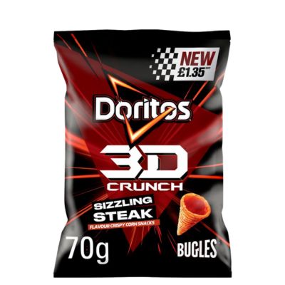 Doritos 3D Steak PM £1.35 70g NEW