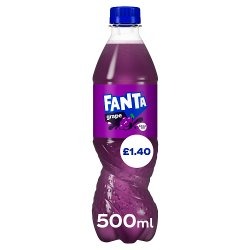 Fanta Grape PM £1.40 500ml NEW
