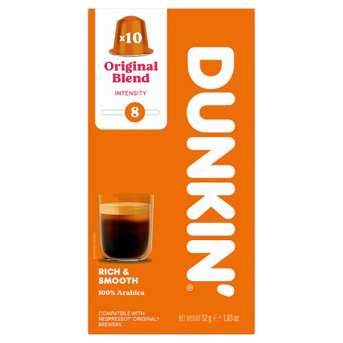 Dunkin Original Blend 10s 52g NEW