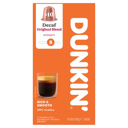 Dunkin Decaf 10s 52g NEW