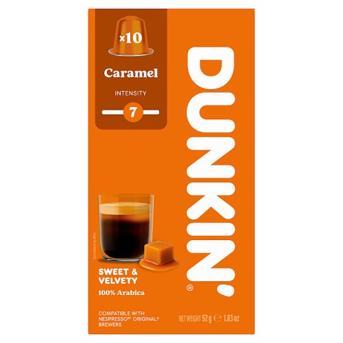 Dunkin Caramel 10s 52g NEW