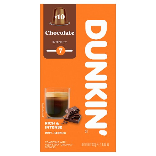 Dunkin Chocolate 10s 52g NEW