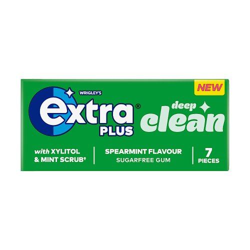 Extra Plus Clean Spearmint 7s NEW