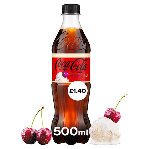 Coke Zero Cherry Float PM £1.40 500ml