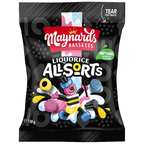 Maynards Bassetts Liquorice Allsorts 110g