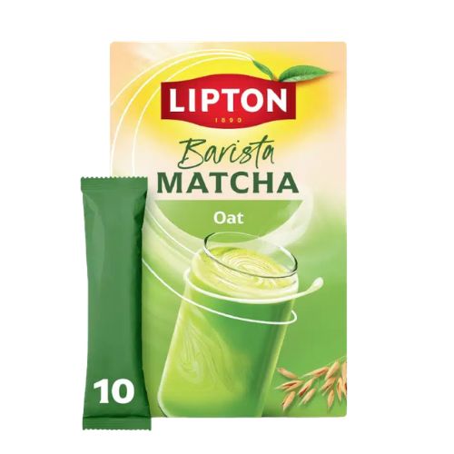 Lipton Barista Matcha Oat 10s (10 x 11.2g) NEW